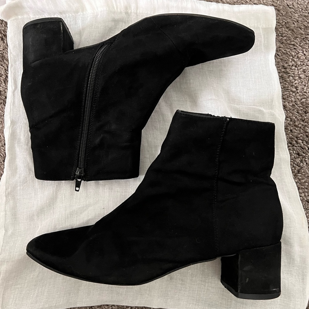 Forever21 Black Ankle Boots